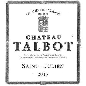 2017 Chateau Talbot 4eme Cru Classe, Saint-Julien 12x75cl