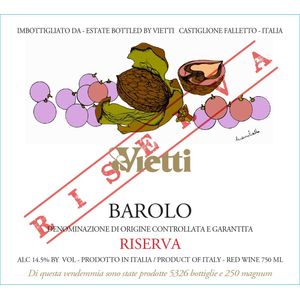 2015 Vietti, Barolo, Riserva 3x150cl