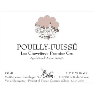 2021 Olivier Merlin, Pouilly-Fuisse, Les Chevrieres 6x75cl