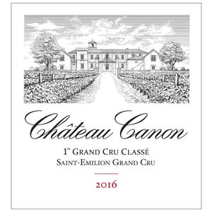 2016 Chateau Canon Premier Grand Cru Classe B, Saint-Emilion Grand Cru 12x75cl