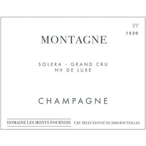 NV Domaine Les Monts Fournois, Montagne Solera De Luxe Grand Cru 6x75cl