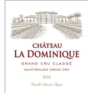 2016 Chateau La Dominique Grand Cru Classe, Saint-Emilion Grand Cru 12x75cl