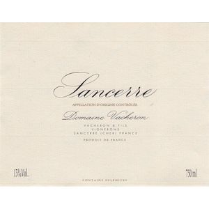 2017 Domaine Vacheron, Sancerre, Belle Dame Rouge 6x75cl
