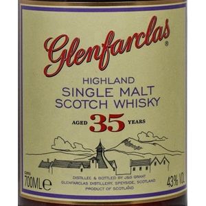 NV Glenfarclas, Highland Single Malt 35YO, Speyside 6x75cl