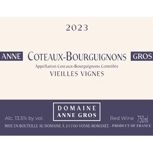 2023 Domaine Anne Gros, Coteaux Bourguignons 6x75cl