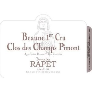 2020 Domaine Rapet Pere et Fils, Beaune Premier Cru, Champs Pimont Blanc 6x75cl