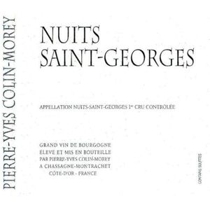 2020 Pierre-Yves Colin-Morey, Nuits-Saint-Georges 6x75cl