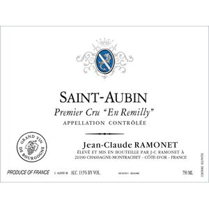 2022 Jean-Claude Ramonet, Saint-Aubin Premier Cru, En Remilly Blanc 6x75cl