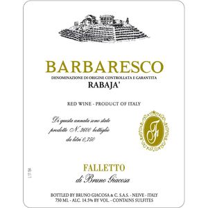 2019 Bruno Giacosa, Barbaresco, Rabaja 6x75cl