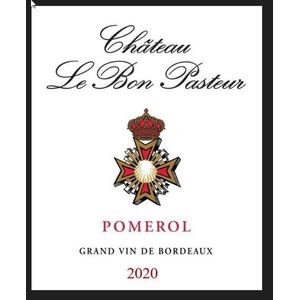 2020 Chateau Le Bon Pasteur, Pomerol 1x600cl