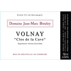 2022 Domaine Jean-Marc Bouley, Volnay, Clos de la Cave 6x75cl
