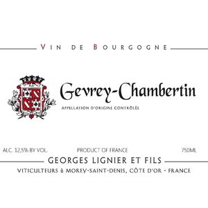 2019 Georges Lignier et Fils, Gevrey-Chambertin 6x75cl