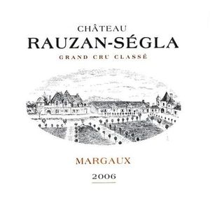 2006 Chateau Rauzan-Segla 2eme Cru Classe, Margaux 12x75cl