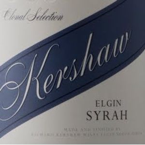 2018 Kershaw, Clonal Selection Syrah, Elgin 6x75cl