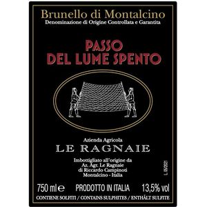 2019 Le Ragnaie, Passo Del Lume Spento, Toscana IGT 6x75cl