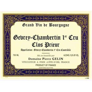 2014 Pierre Gelin, Gevrey-Chambertin Premier Cru, Clos Prieur 12x75cl