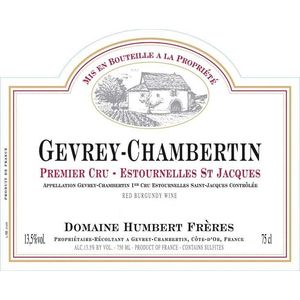 2017 Domaine Humbert Freres, Gevrey-Chambertin Premier Cru, Estournelles-Saint-Jacques 6x75cl
