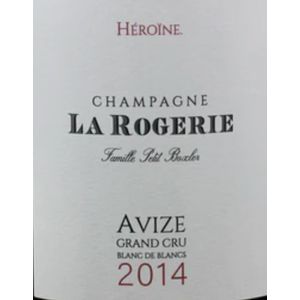 2014 La Rogerie, Heroine Blanc de Blancs Grand Cru, Avize 6x75cl