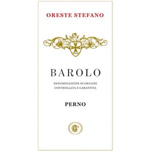 2013 Oreste Stefano, Barolo, Perno 6x75cl