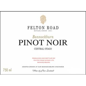 2018 Felton Road, Bannockburn Pinot Noir, Central Otago 6x75cl