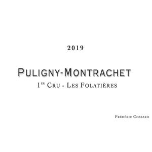 2022 Frederic Cossard, Puligny-Montrachet Premier Cru, Les Folatieres 6x75cl