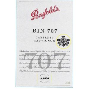 2015 Penfolds, Bin 707 Cabernet Sauvignon, South Australia 6x75cl