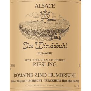 2021 Domaine Zind Humbrecht, Riesling Clos Windsbuhl 6x75cl