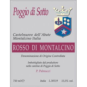 2018 Poggio di Sotto, Rosso di Montalcino 6x75cl