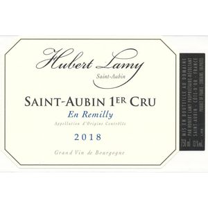 2018 Hubert Lamy, Saint-Aubin Premier Cru, En Remilly Blanc 6x75cl