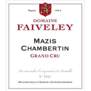 2015 Domaine Faiveley, Mazis-Chambertin Grand Cru 6x75cl