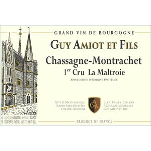 2020 Guy Amiot et Fils, Chassagne-Montrachet Premier Cru, La Maltroie Rouge 6x75cl