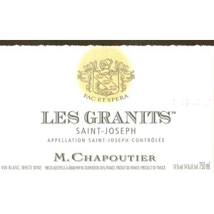 2014 M. Chapoutier, Saint-Joseph, Granits Blanc 1x150cl