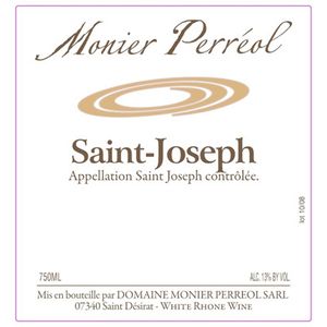 2022 Domaine Monier Perreol, Saint-Joseph, Blanc 6x75cl