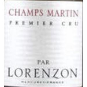 2017 Bruno Lorenzon, Mercurey Premier Cru, Les Champs Martin Blanc 12x75cl
