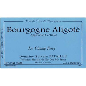 2022 Domaine Sylvain Pataille, Bourgogne Aligote, Champ Forey 6x75cl
