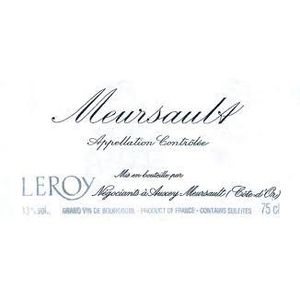 2017 Maison Leroy, Meursault 12x75cl