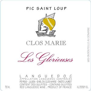 2000 Clos Marie, Glorieuses, Languedoc 1x150cl