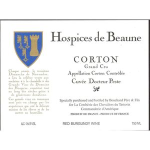 2013 Hospices de Beaune (Bouchard Pere et Fils), Corton Grand Cru, Cuvee Docteur Peste 6x75cl