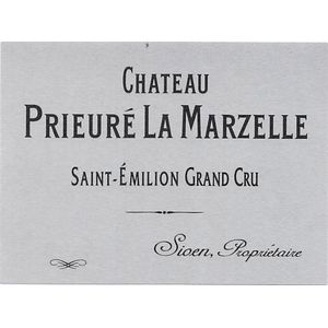 2020 Chateau Prieure La Marzelle, Saint-Emilion Grand Cru 6x75cl
