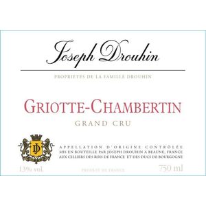 2011 Joseph Drouhin, Griotte-Chambertin Grand Cru 12x75cl
