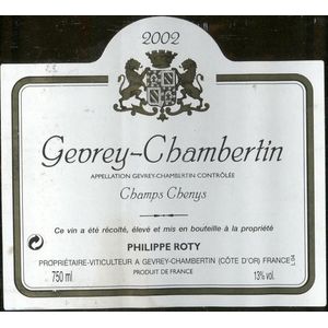 2022 Joseph Roty, Gevrey-Chambertin, Champs-Chenys 6x75cl