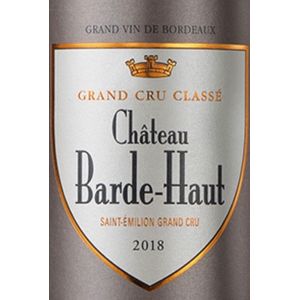 2018 Chateau Barde Haut Grand Cru Classe, Saint-Emilion Grand Cru 3x75cl
