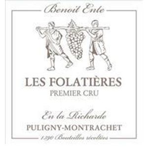 2022 Benoit Ente, Puligny-Montrachet Premier Cru, Les Folatieres En la Richarde Blanc 6x75cl
