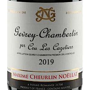 2019 Maxime Cheurlin Noellat, Gevrey-Chambertin Premier Cru, Les Cazetiers 6x75cl