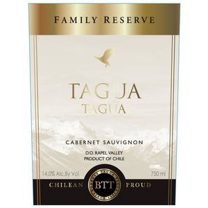 2021 Bodegas Tagua Tagua, Family Reserve Cabernet Sauvignon, Rapel Valley 6x75cl
