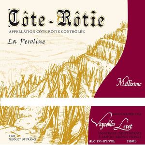 2018 Bernard Levet, Cote Rotie, Peroline 6x75cl