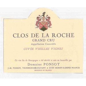 1997 Domaine Ponsot, Clos de la Roche Grand Cru, Cuvee Vieilles Vignes 3x75cl