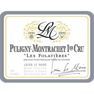 2011 Lucien Le Moine, Puligny-Montrachet Premier Cru, Les Folatieres 6x75cl