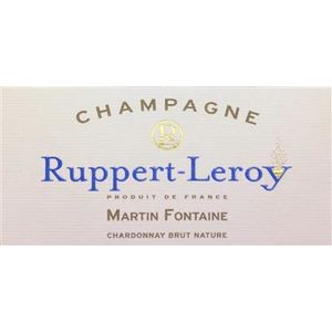 2020 Ruppert Leroy, Martin Fontaine Blanc de Blancs Brut Nature 6x75cl