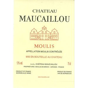 2005 Chateau Maucaillou, Moulis en Medoc 12x75cl